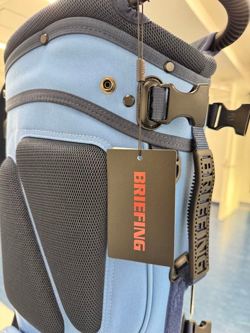 BRIEFING GOLF キャディバッグ DENIM BLUE