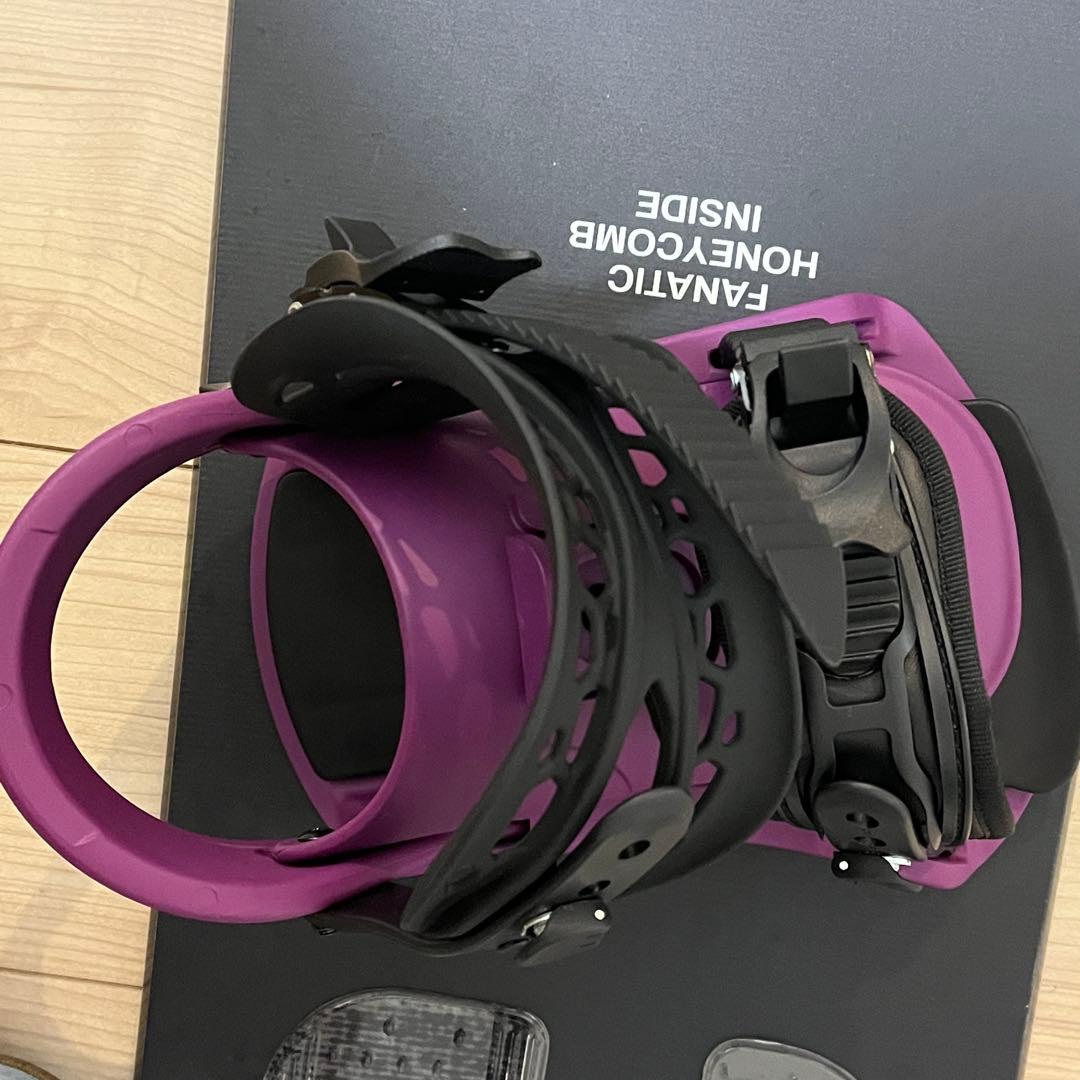 スノーボード ビンディング パープル