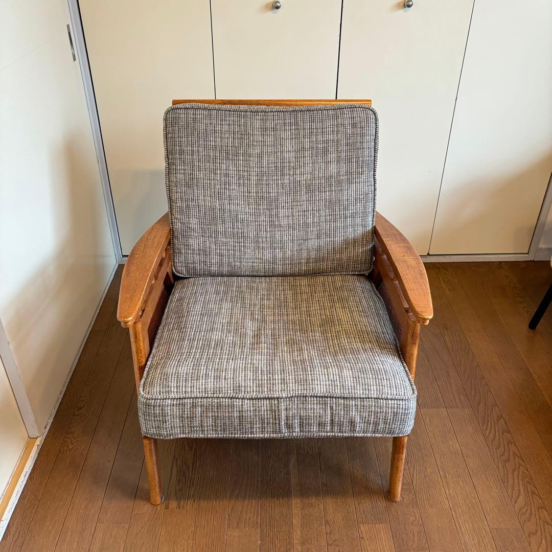 ACME Furniture_ウィッカーラウンジチェア