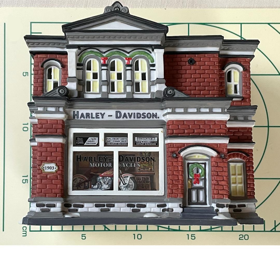 DEPARTMENT56　ハーレーダビッドソンショップ　クリスマスライト