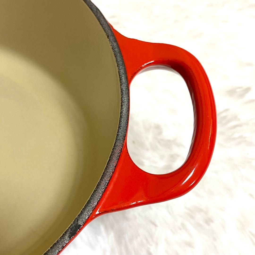 LE CREUSET ルクルーゼ　ココットオーバル　25cm レッド