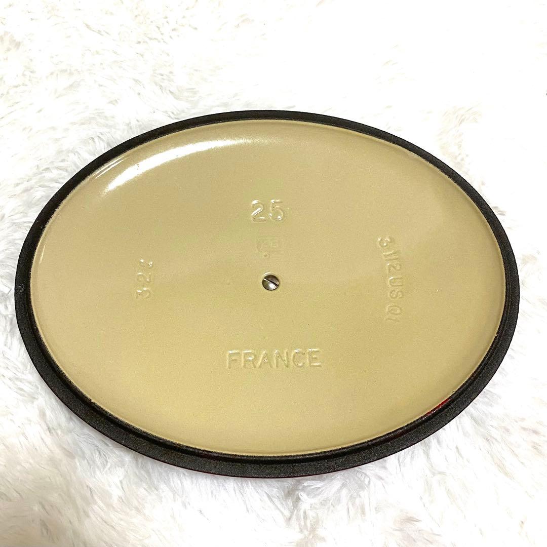 LE CREUSET ルクルーゼ　ココットオーバル　25cm レッド
