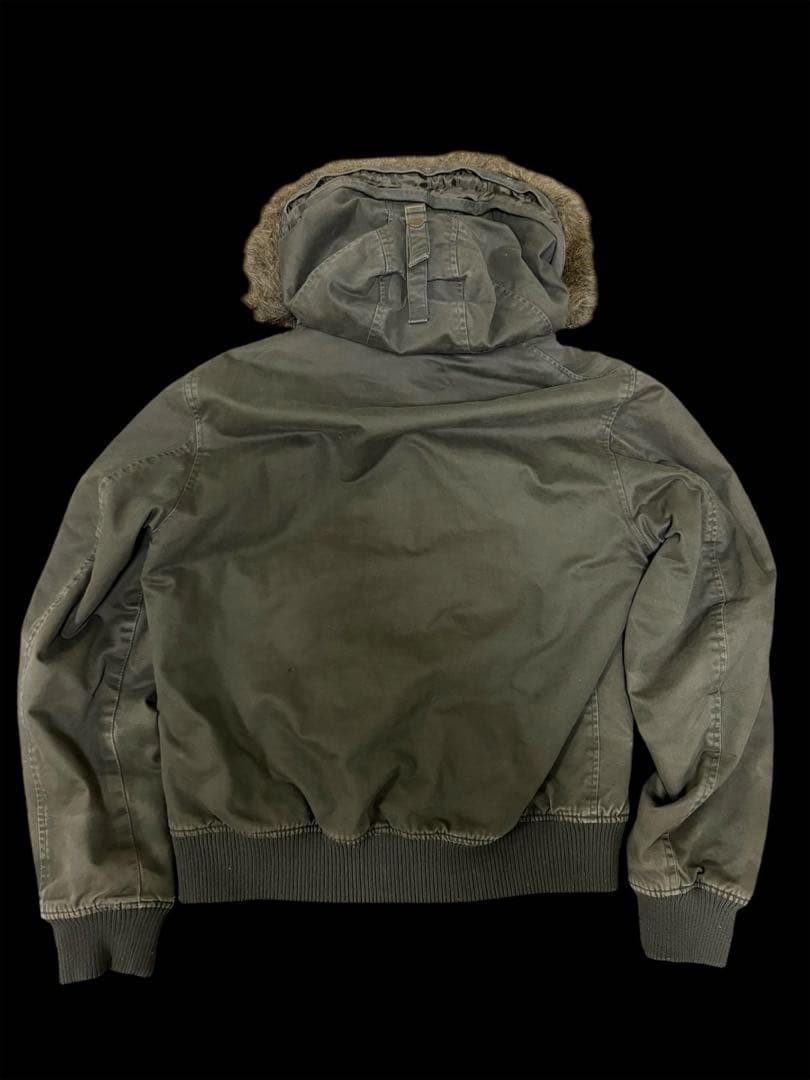 00s archive n2b ma1 ファー付き 短丈 ジャケット　ダウン