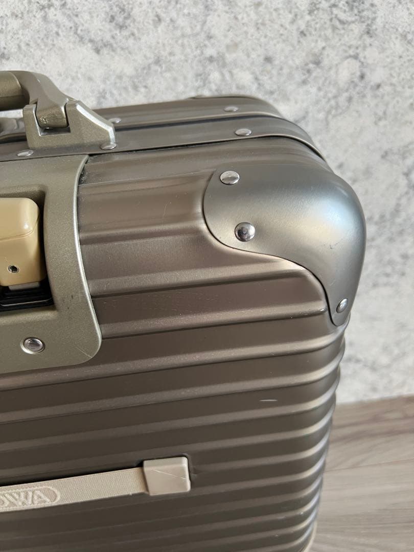 TAMO RIMOWA リモワ トパーズ チタニウム ビジネストロリー4輪