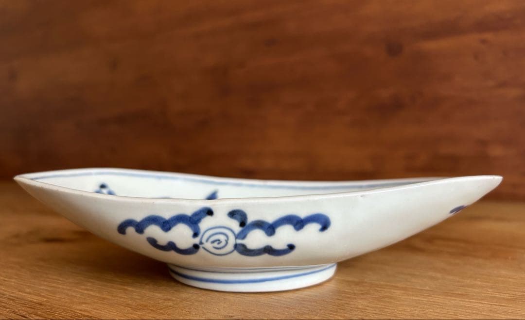 古伊万里　楕円　皿
