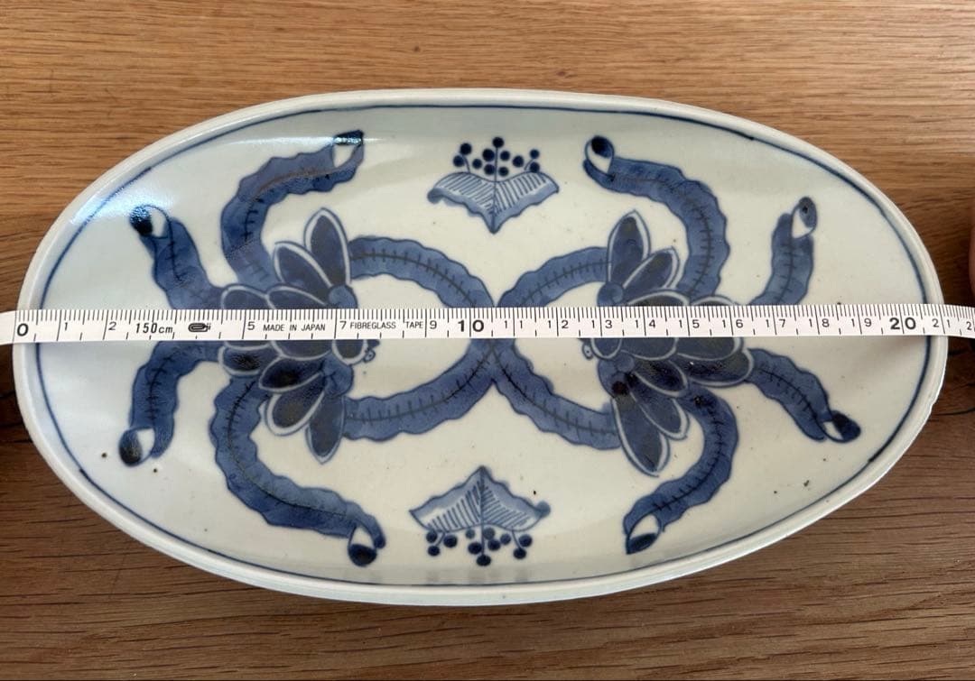 古伊万里　楕円　皿