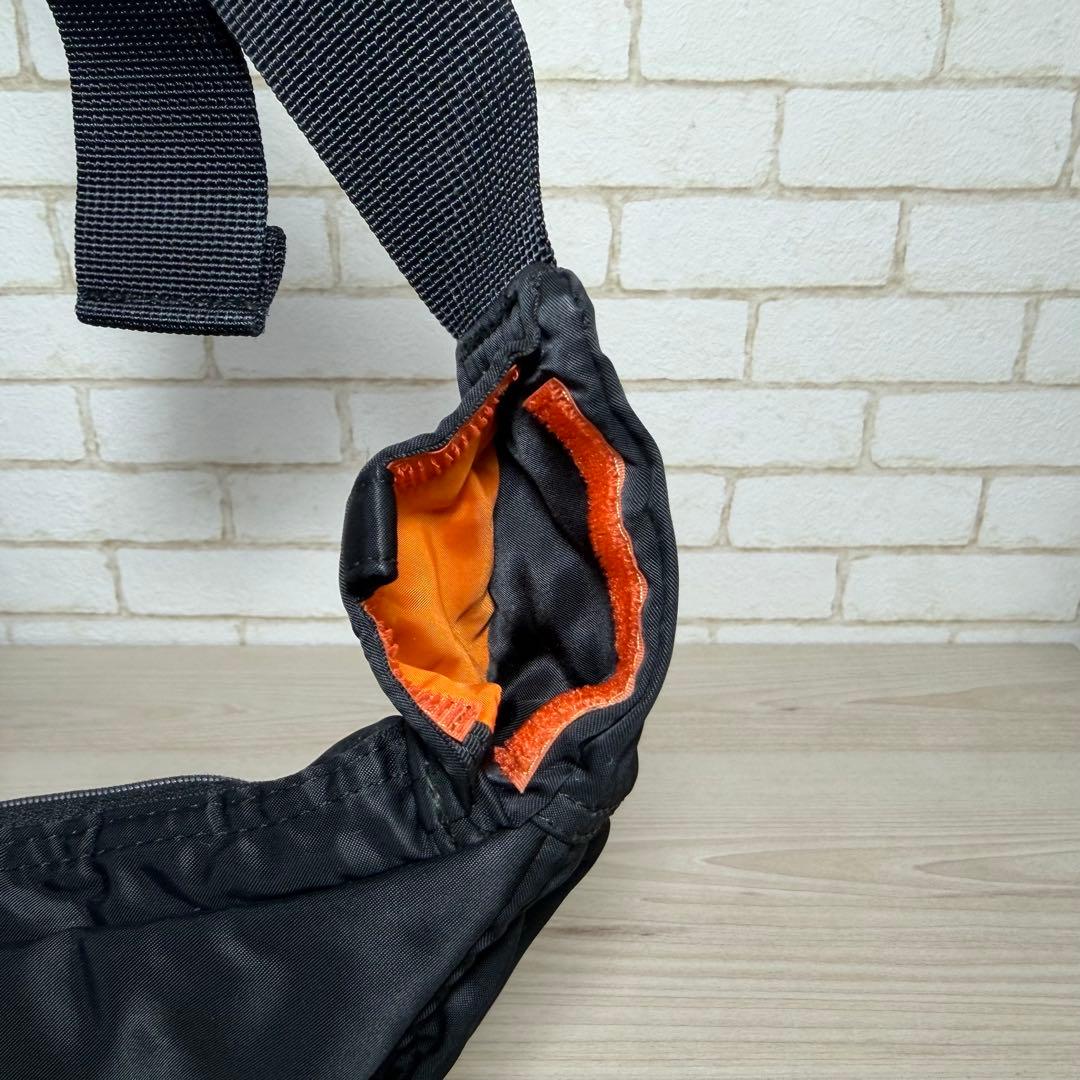 PORTERタンカー ボディバッグ ウエストバッグ ブラック L