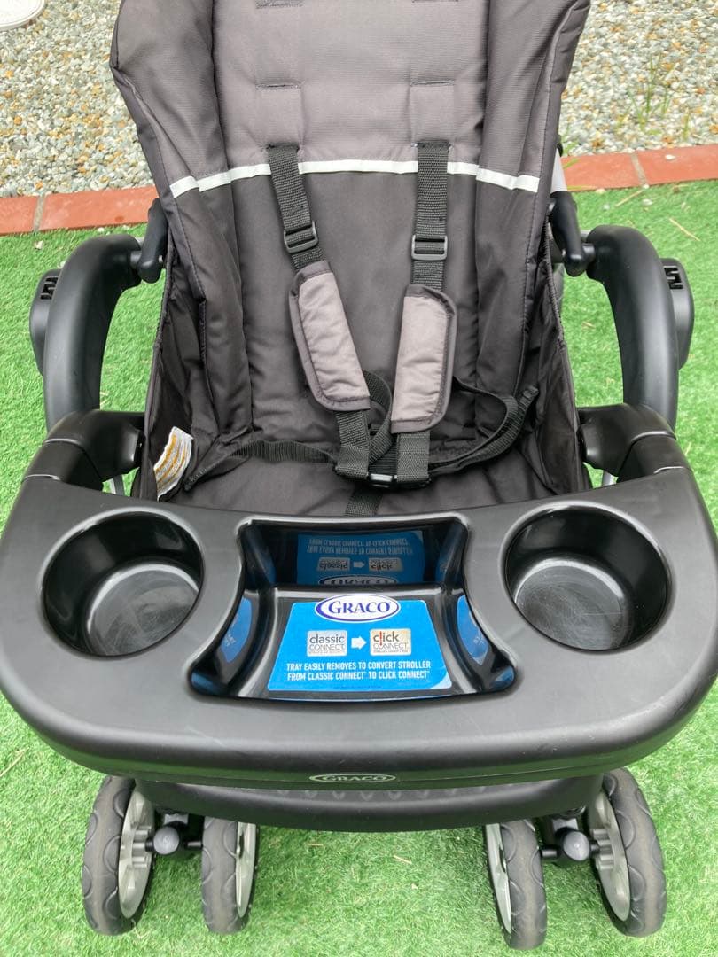 GRACO ROOMFOR2 ブラック ベビーカー