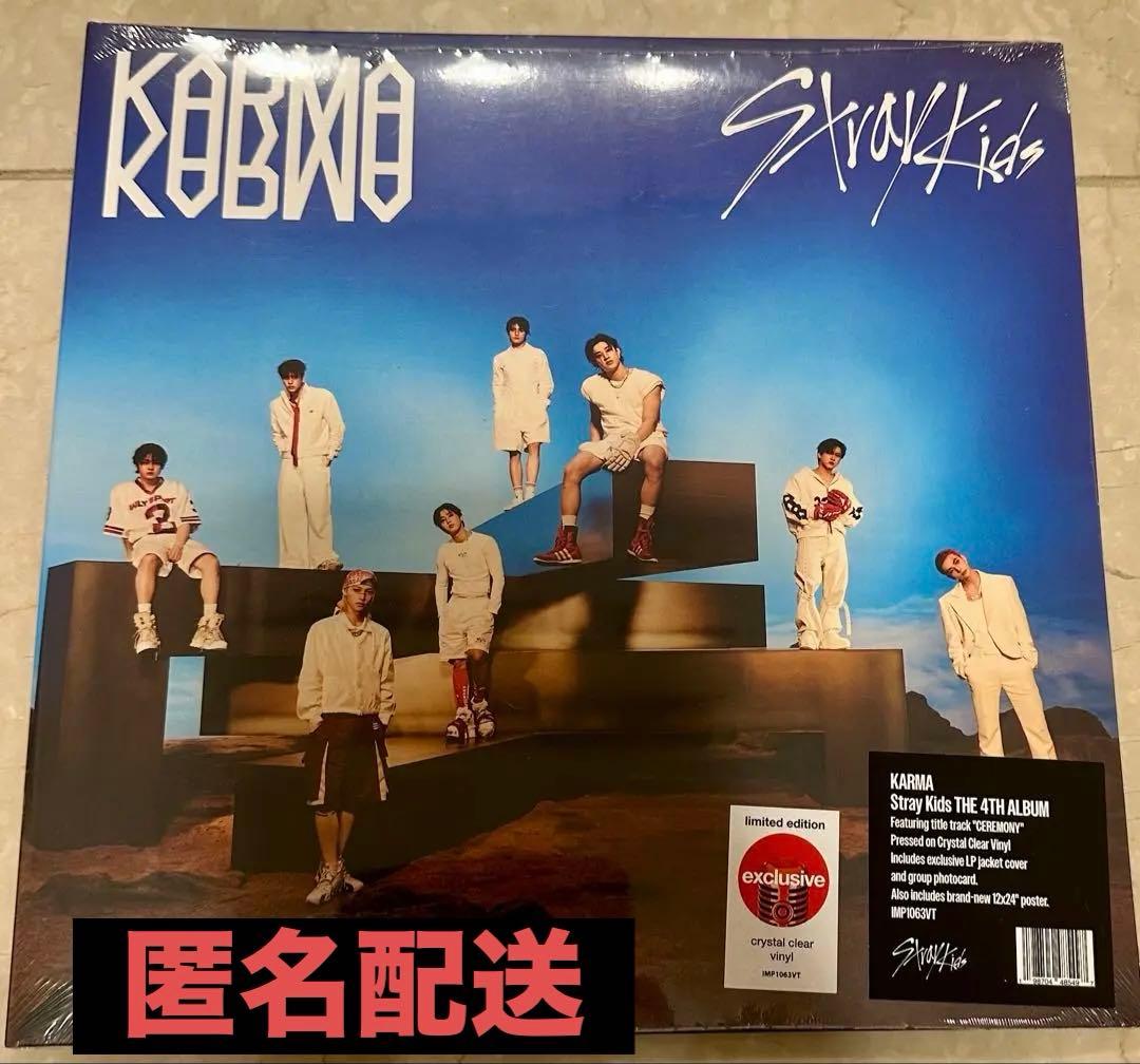 StrayKids KARMA TARGET VINYLレコードLP フライヤー