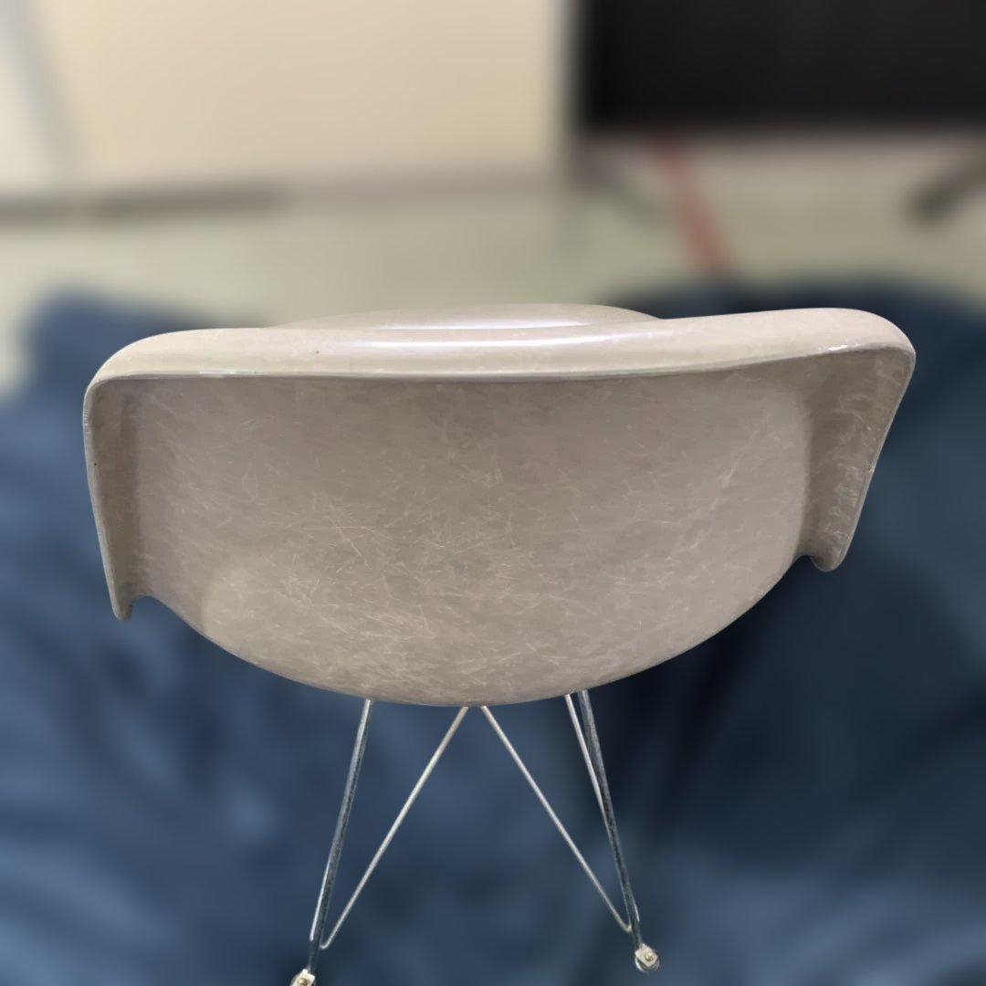 m100802m シェルチェア　グレー