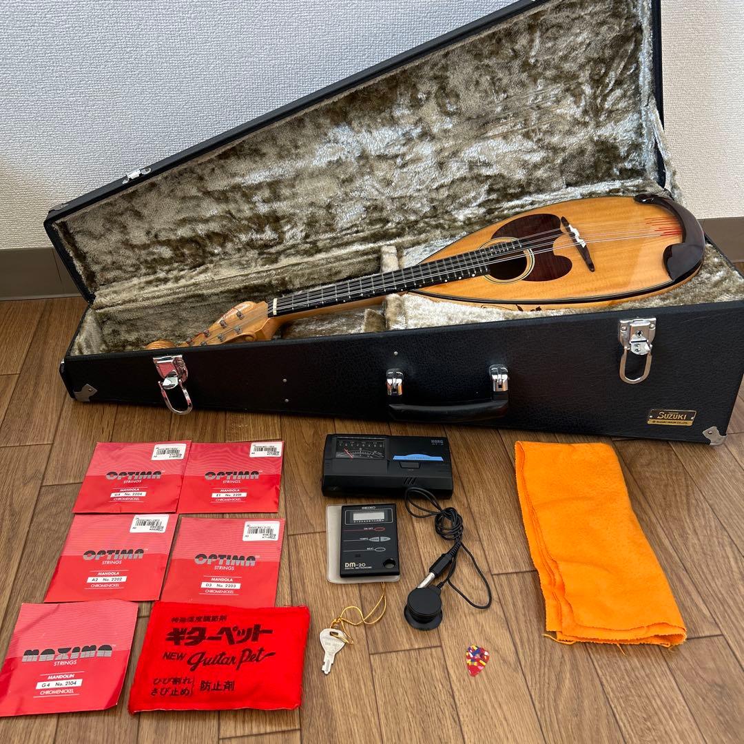 suzuki スズキ　マンドリン　M-150 チューナー　メトロノーム　付属品付