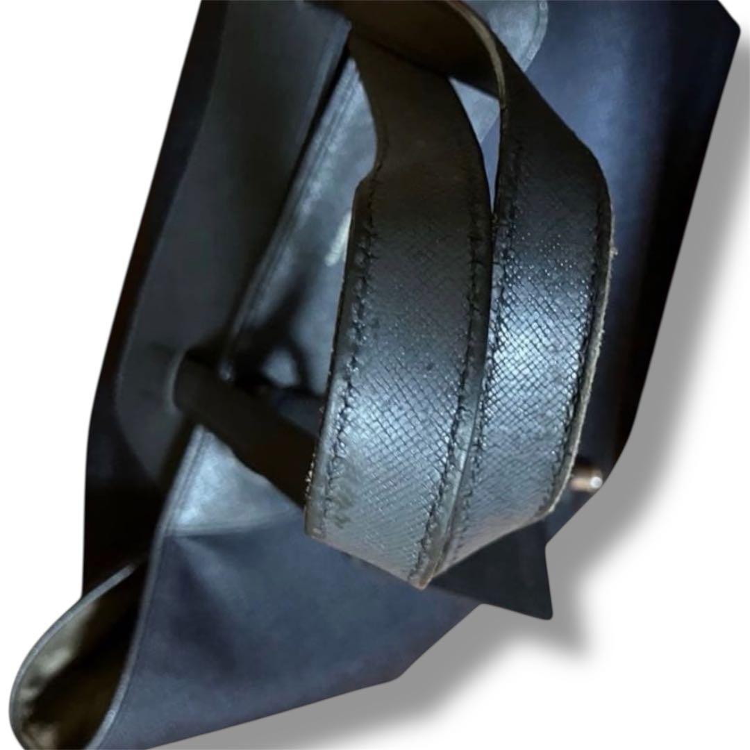 PELLE MORBIDA PMO-CA113 ネイビー トートバッグ