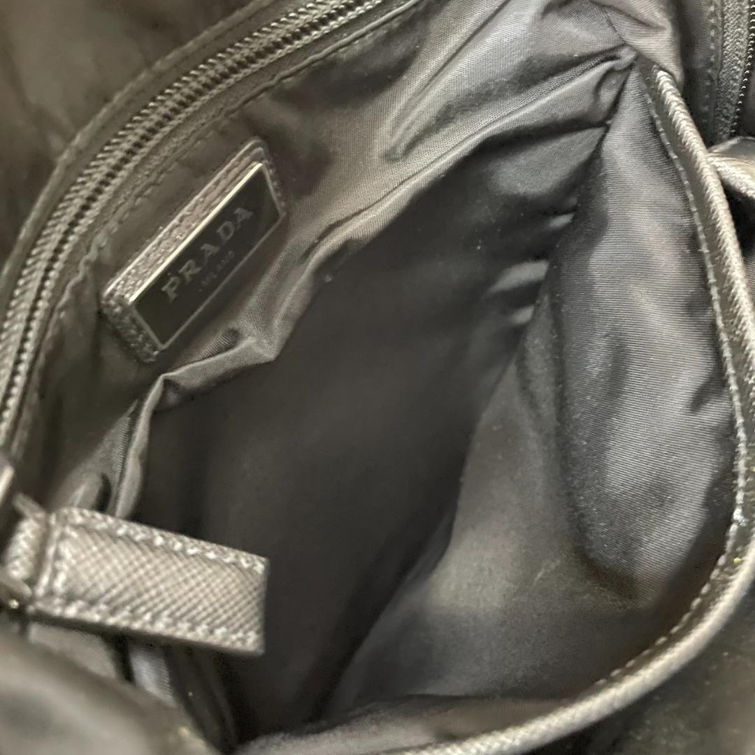 PRADA ボディバッグ プラダ ショルダーバッグ 2VZ013 黒 現行 美品