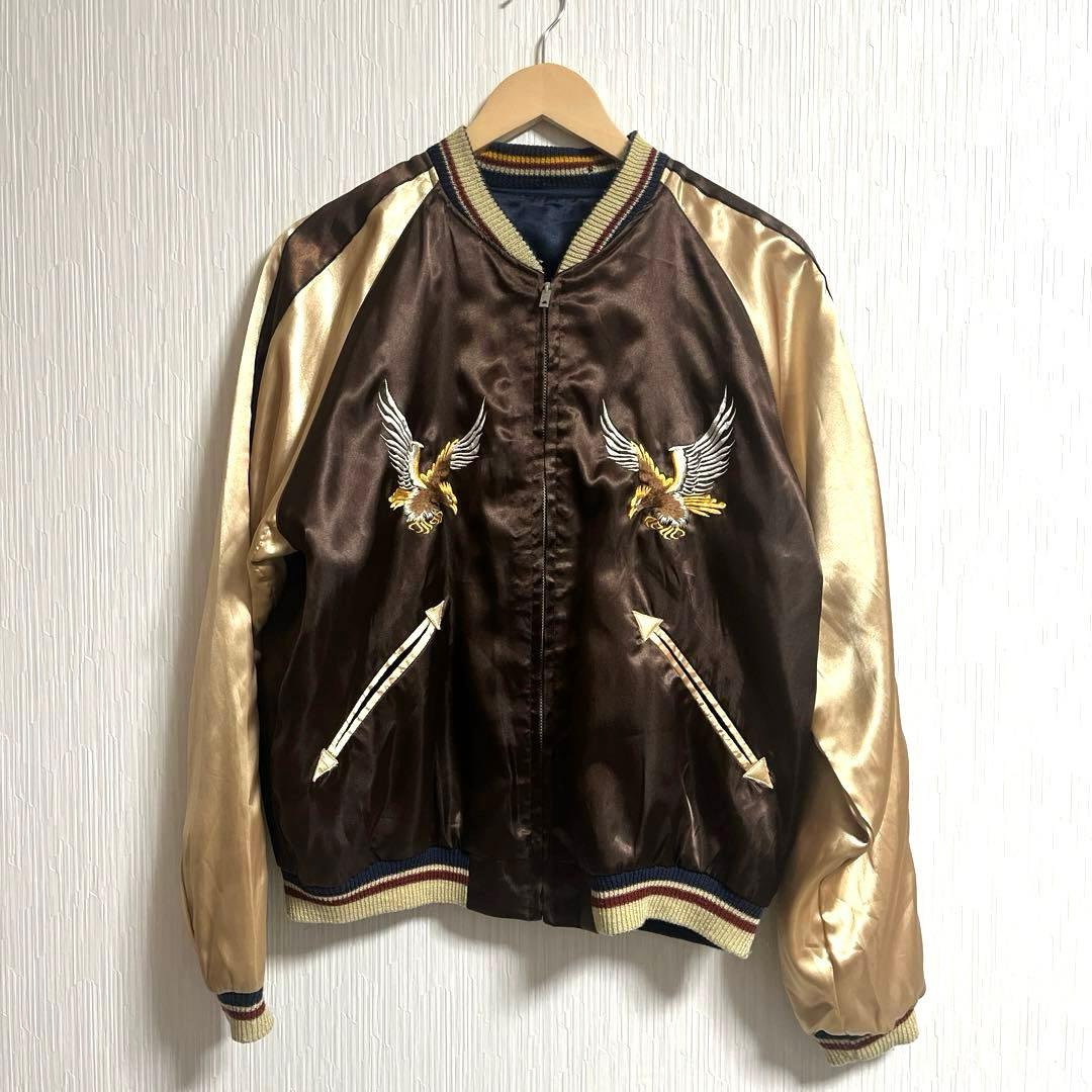 ＊テーラー東洋　スカジャン　エイリアン　鷲　L