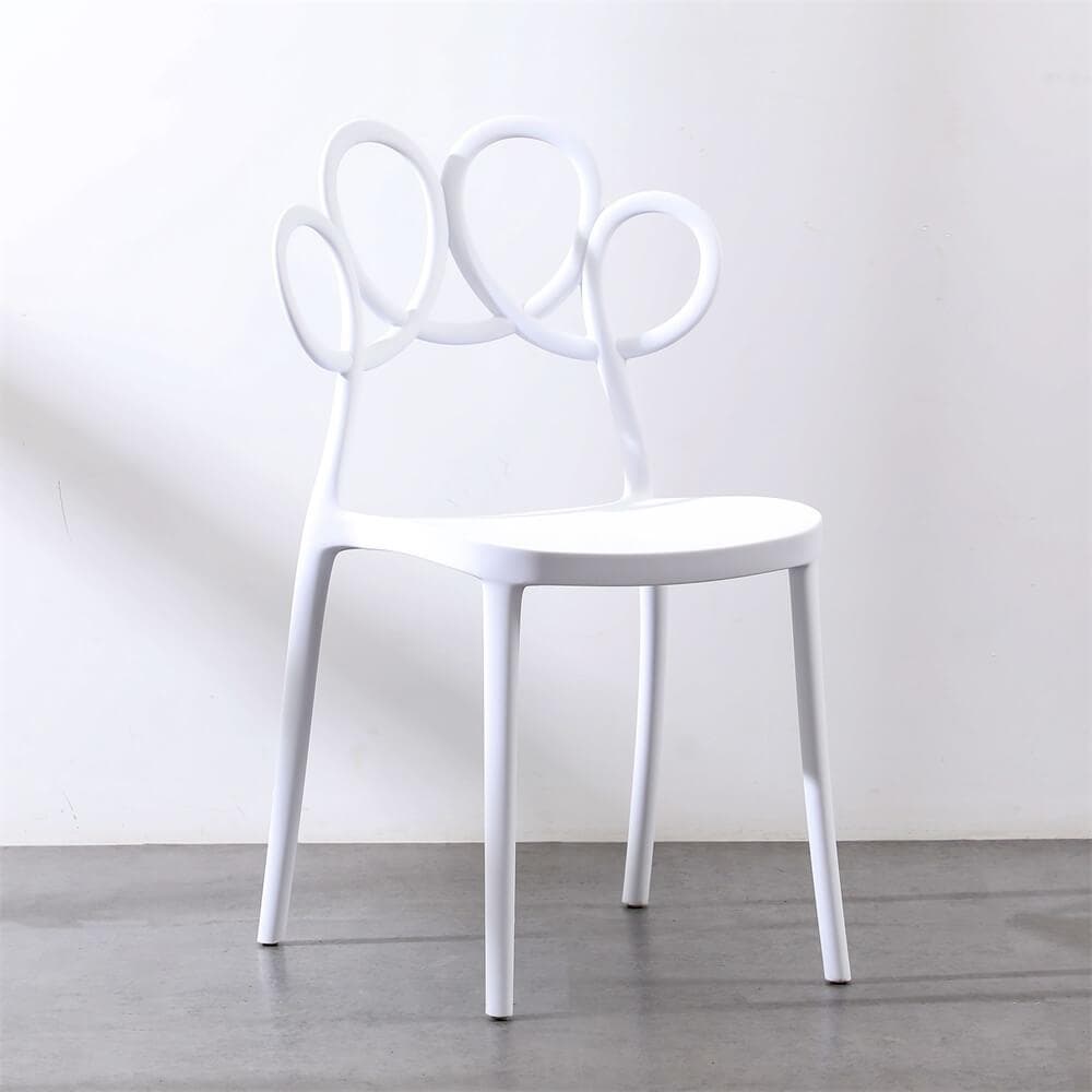 新品未使用在庫処分ダイニングチェア 椅子2脚セット（黒・ピンク・ホワイト選択可）