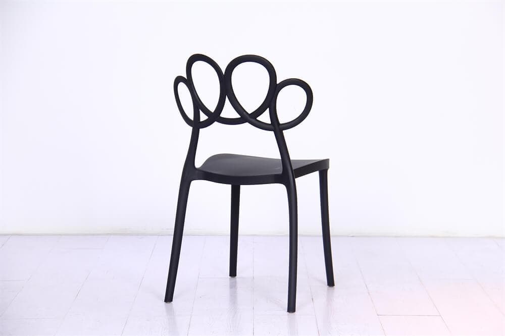 新品未使用在庫処分ダイニングチェア 椅子2脚セット（黒・ピンク・ホワイト選択可）