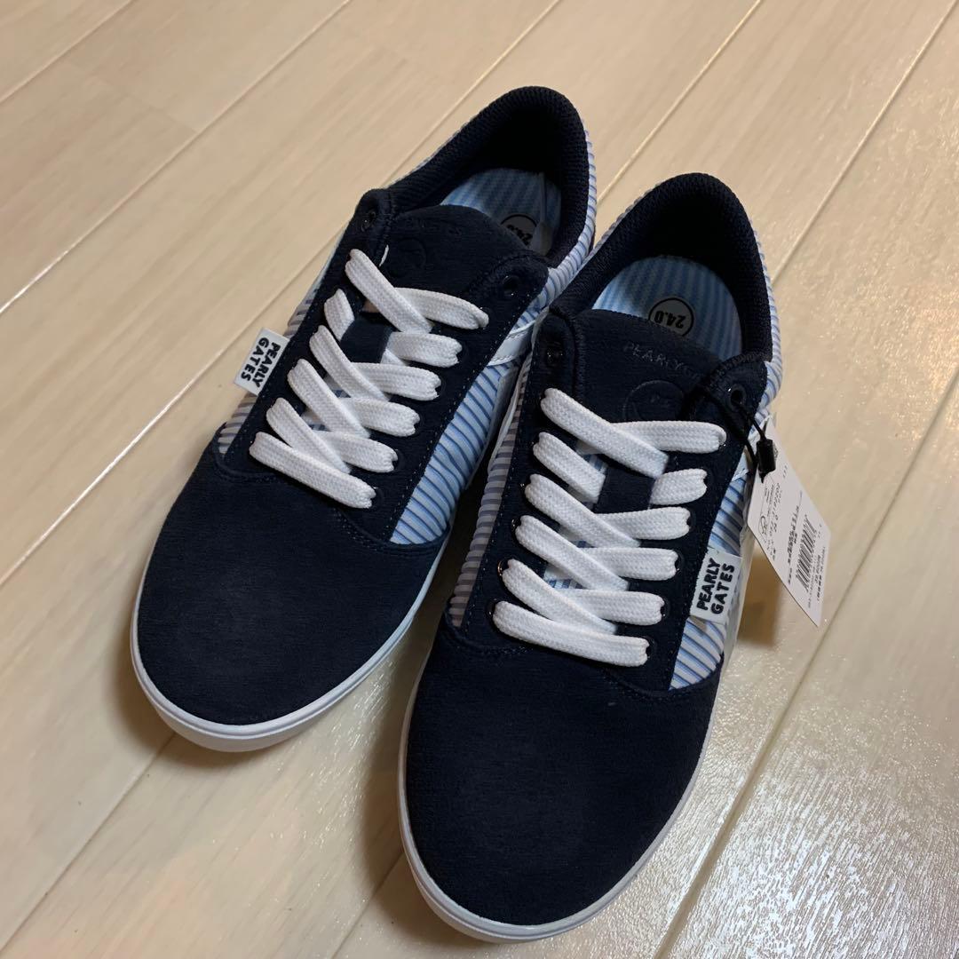 新品■39,600円【パーリーゲイツ 】レディース　ゴルフシューズ　24
