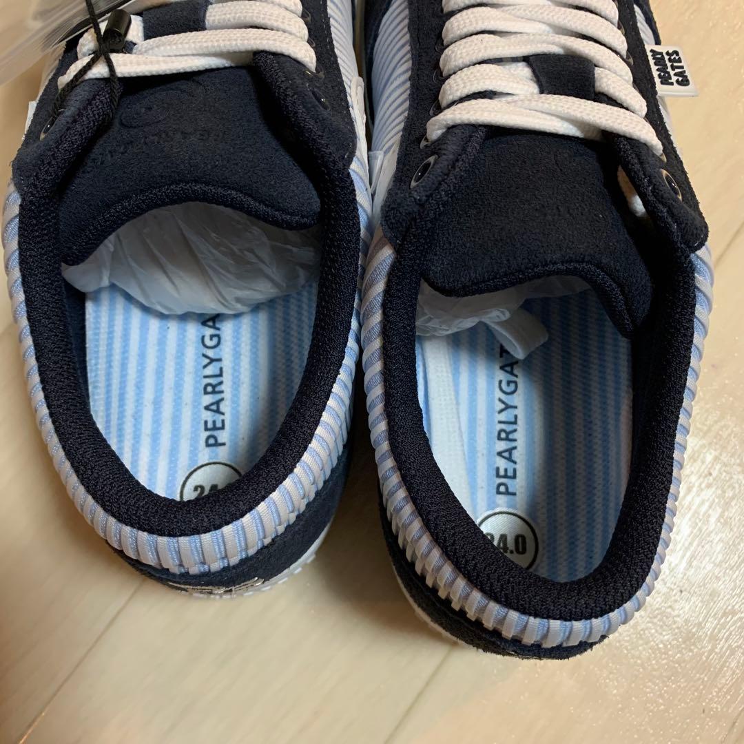 新品■39,600円【パーリーゲイツ 】レディース　ゴルフシューズ　24