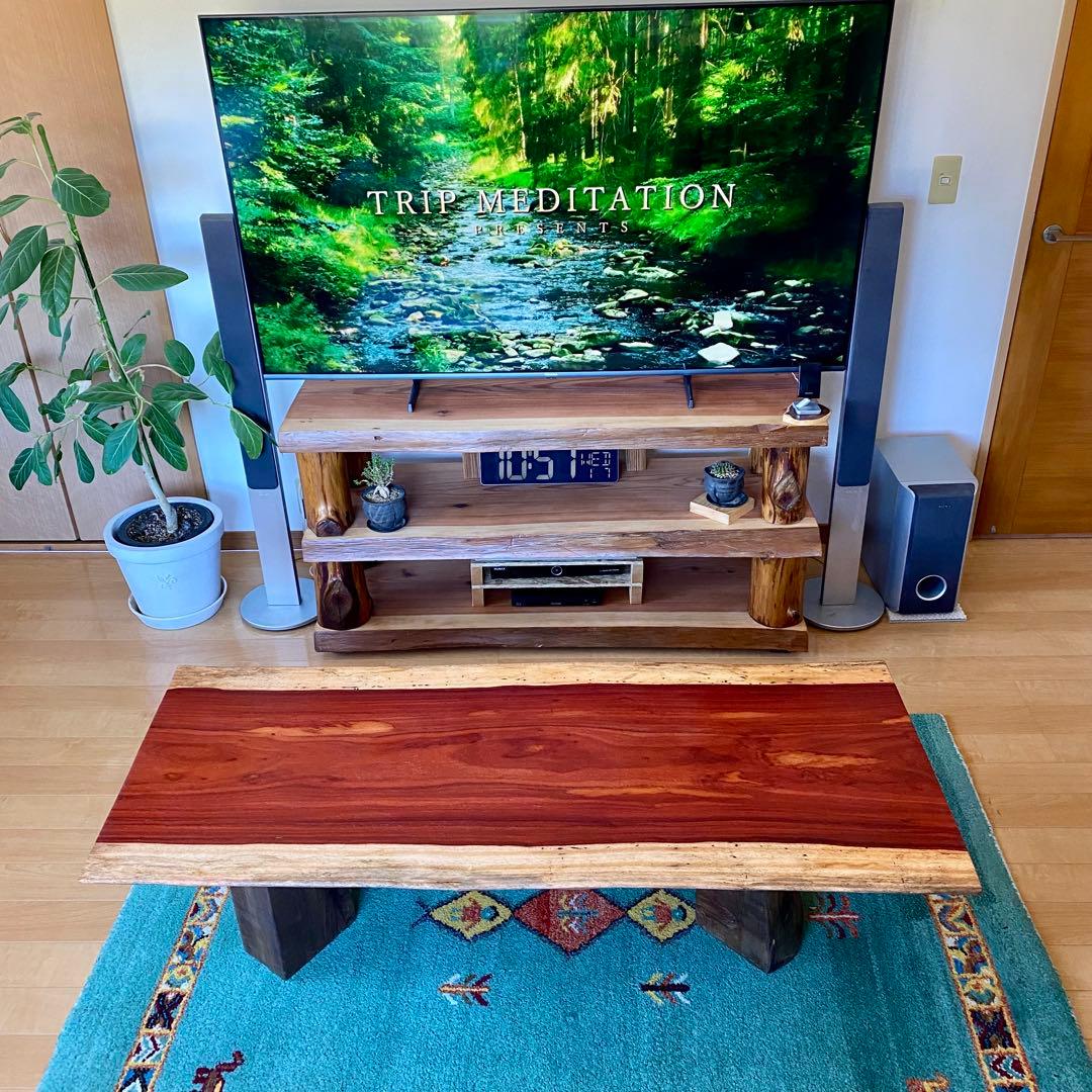 A*F様 天然木　パドック　一枚板　テーブル　無垢　107