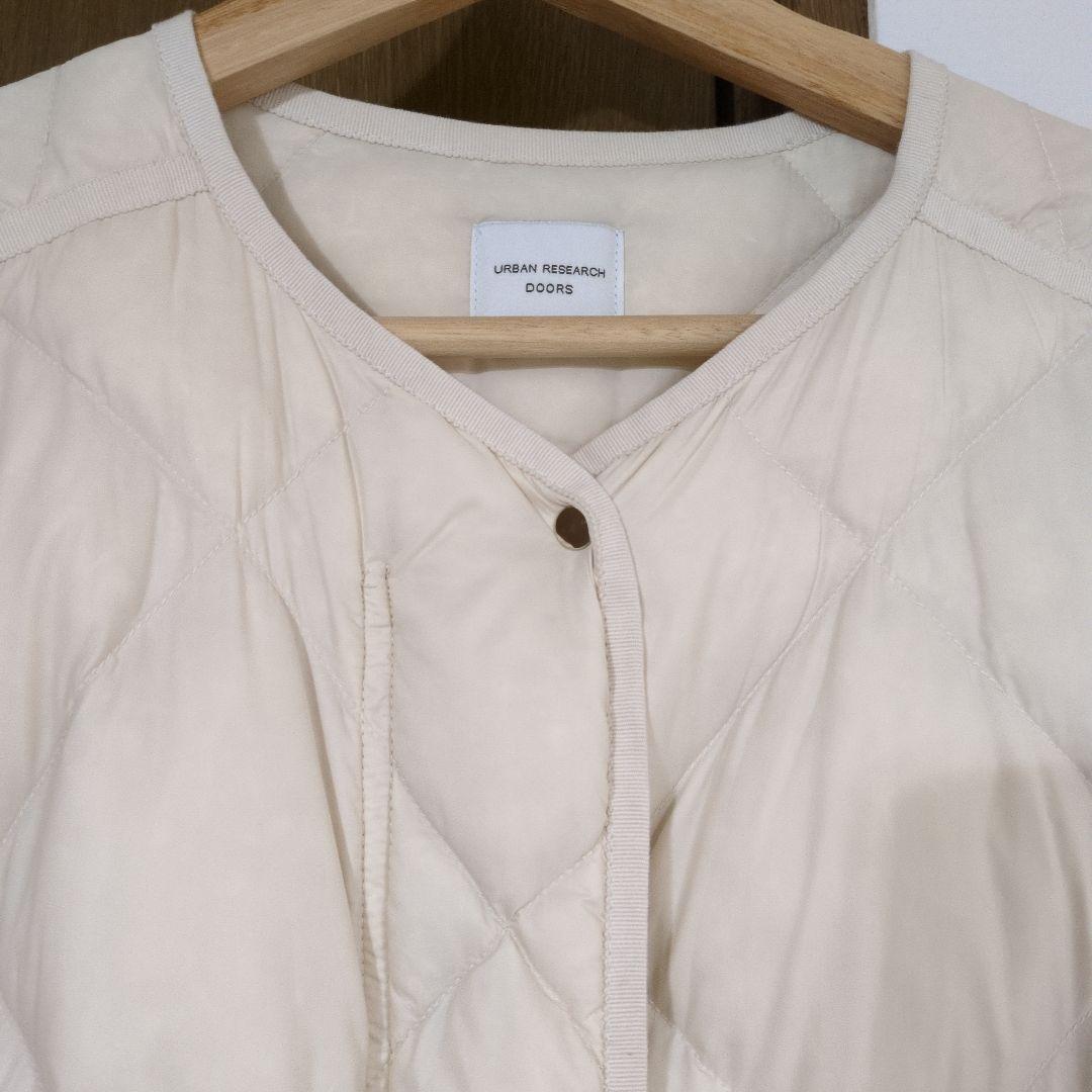 アーバンリサーチドアーズ　ライトダウン　キルトロングコート