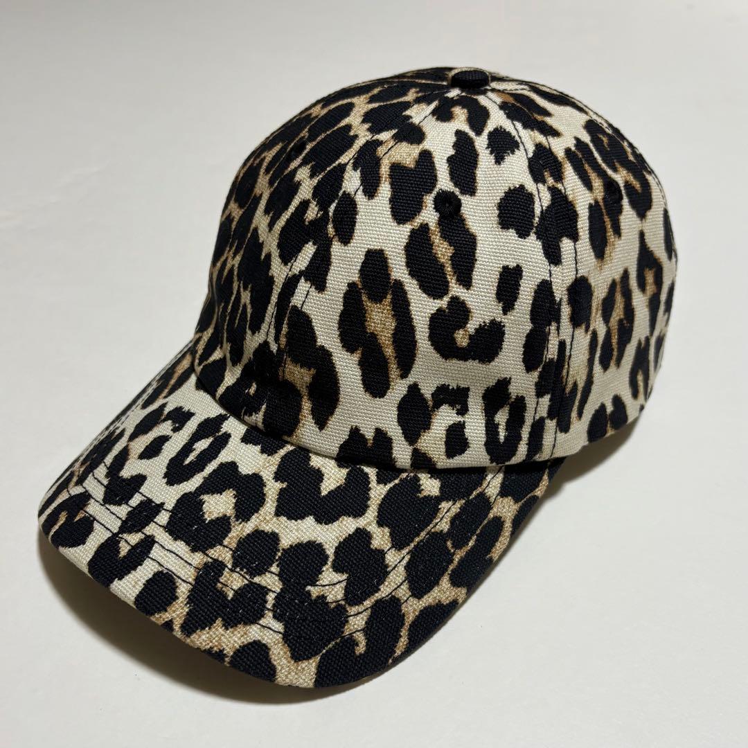 GANNI ガニー キャップ キャップ ヒョウ柄 レオパード アニマル柄