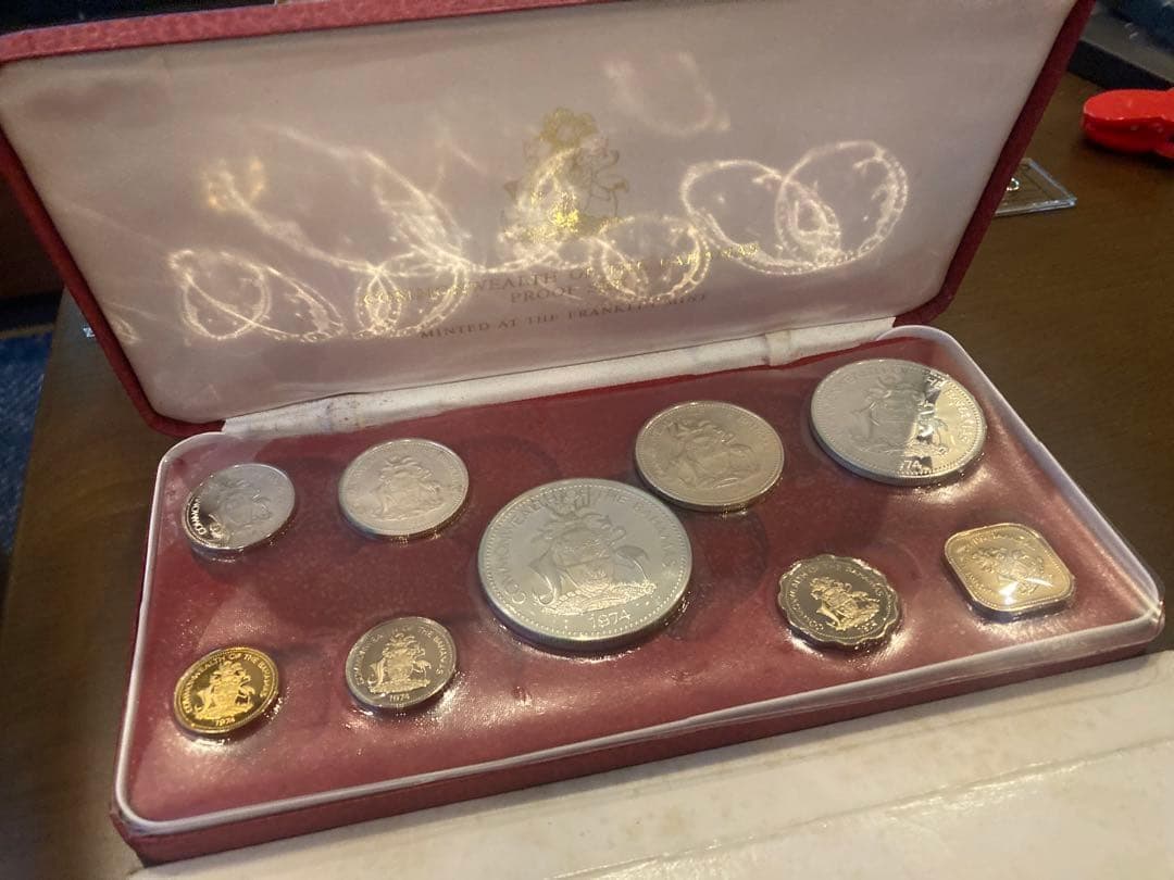 バハマ銀貨　プルーフセット 正味約90g