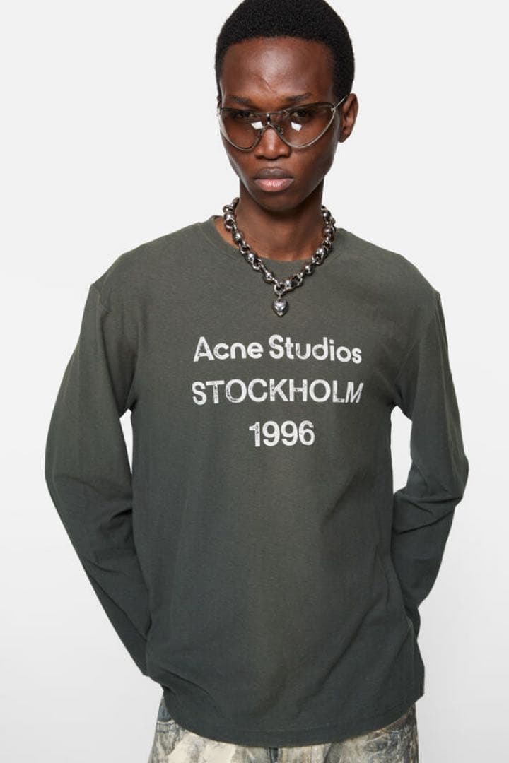 Acne Studios ロングスリーブTシャツ 1996 黒 black