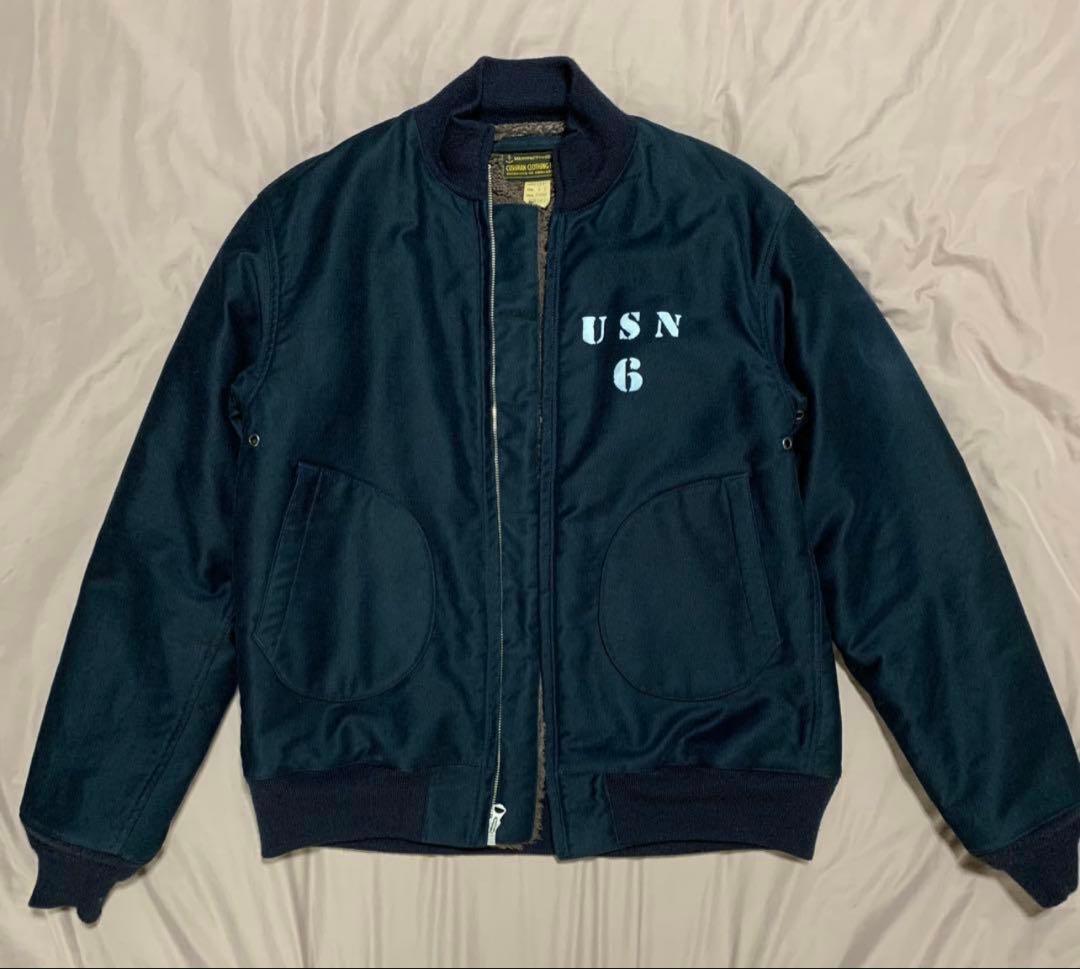 クッシュマン U.S.N デッキジップジャケット カスタムペイント 21340C