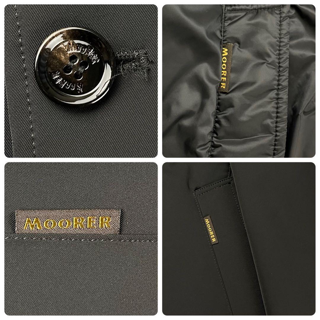 大きいサイズ 極美品 Moorer リバーシブル ステンカラー コート 4XL