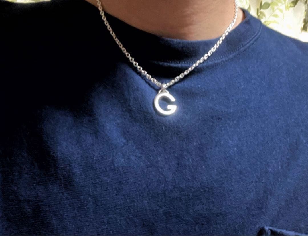 極美品‼️GUCCI Gマークペンダントネックレス