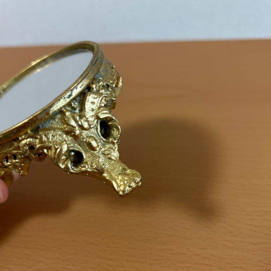 ビンテージ　ミラースタンド　置物