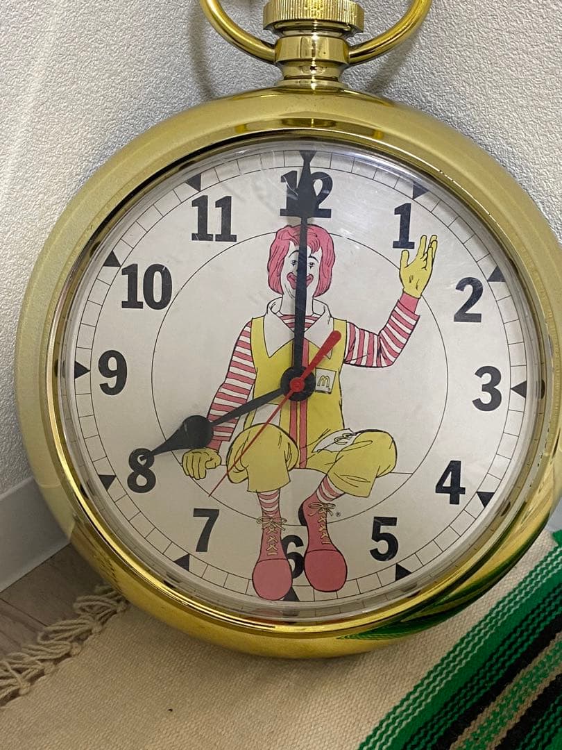 マクドナルド　時計　ドナルド　70's ビンテージ　アンティーク