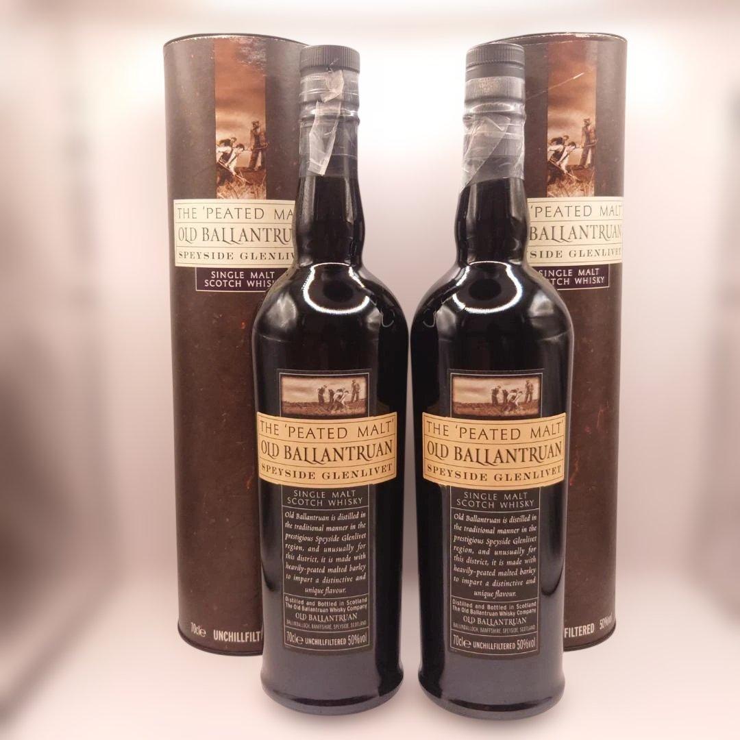 THE PEATED MALT OLD BALLANTRUAN 2本　箱付き