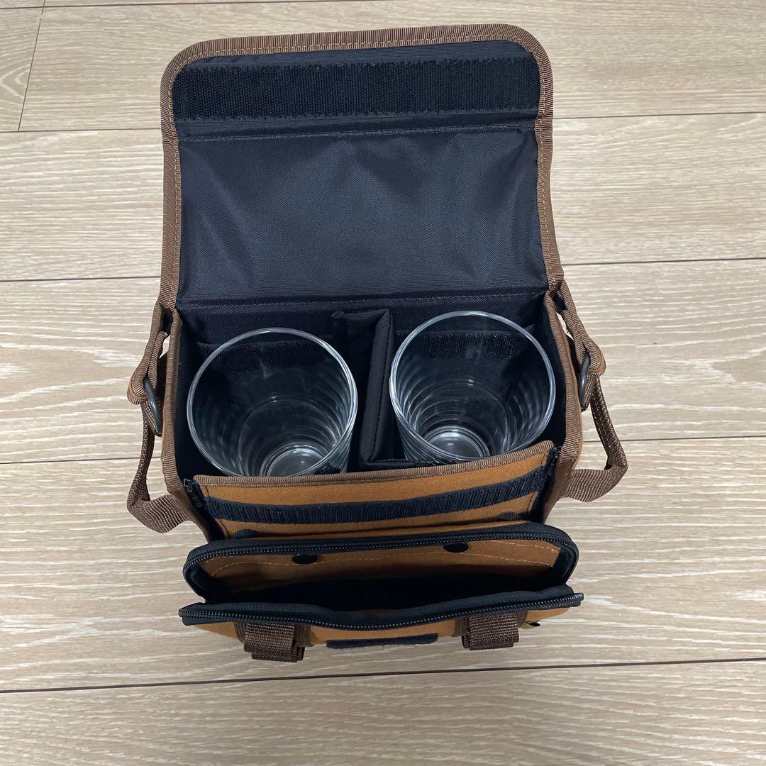 Hillsfieldヒルズフィールドグラスケース＋パイントグラス2個セット