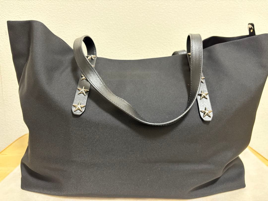 【ほぼ新品・すぐ配送】Jimmy Choo ブラック トートバッグ