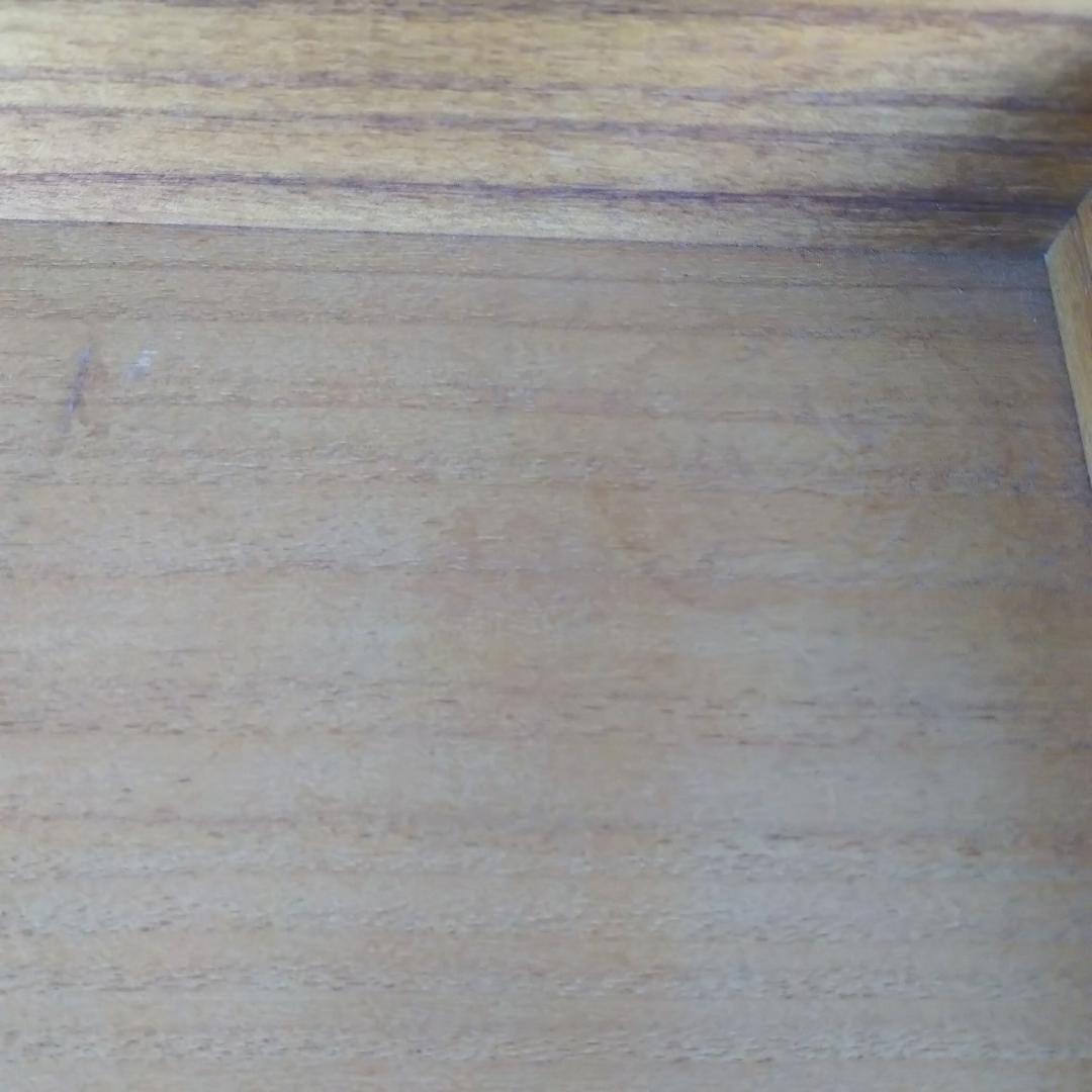 木製　小物入れ　刻印　組み木