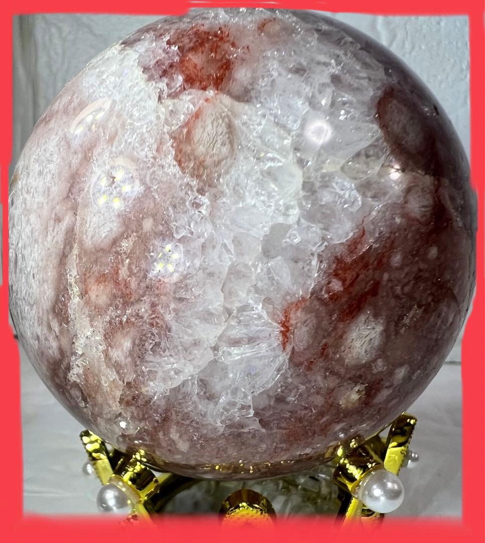 C、ピンクアメジスト⭐️丸玉⭐️桜瑪瑙⭐️フラワーアゲート⭐️花瑪瑙⭐️スフィア⭐️天然石