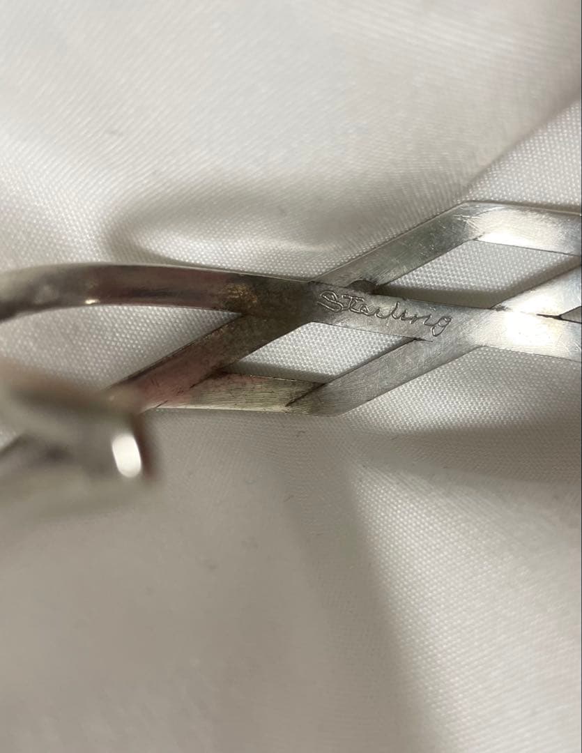 Vintage Sterling Silver バングル　デザイン