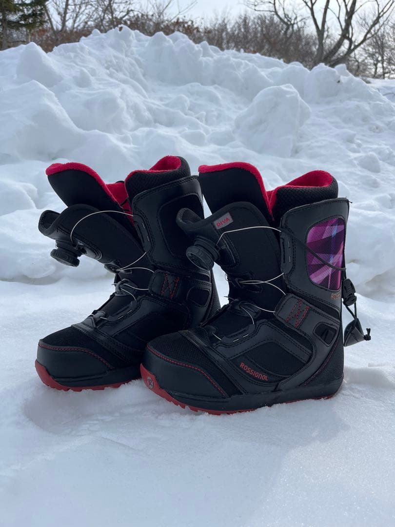 キッズ用 スノーボード128cm ビンディング ブーツ23cmセット