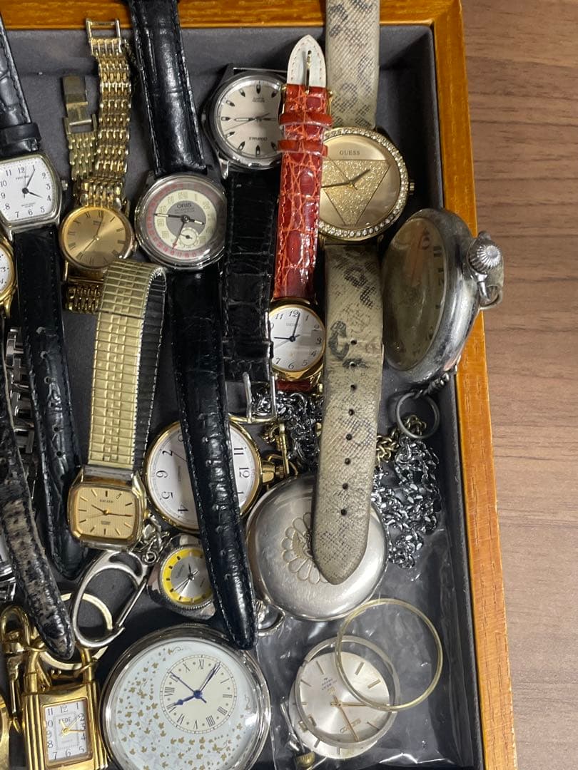 メンズ、ウィメンズ、時計まとめ　セイコー、シチズン、ロンジン、など　55本以上