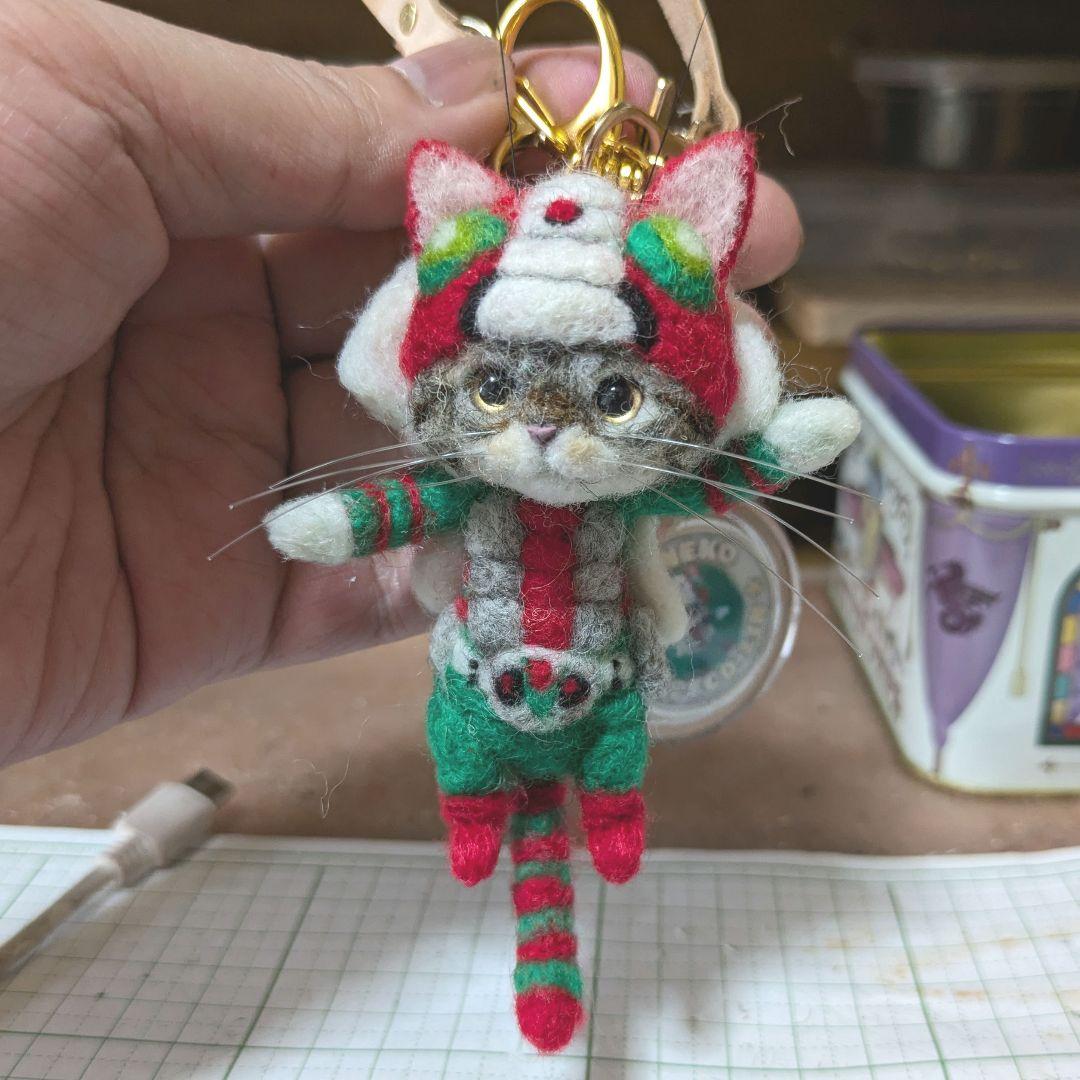 むーぽんぽん出品 豆猫PECO-LIN