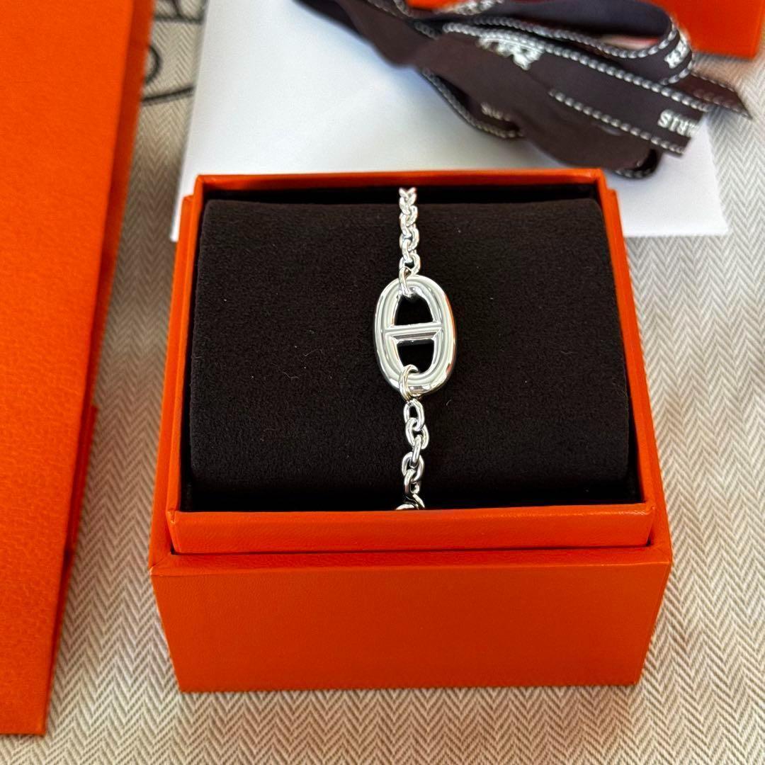 Hermes エルメス　イタリア　直営店購入　ファランドール　ST ブレスレット