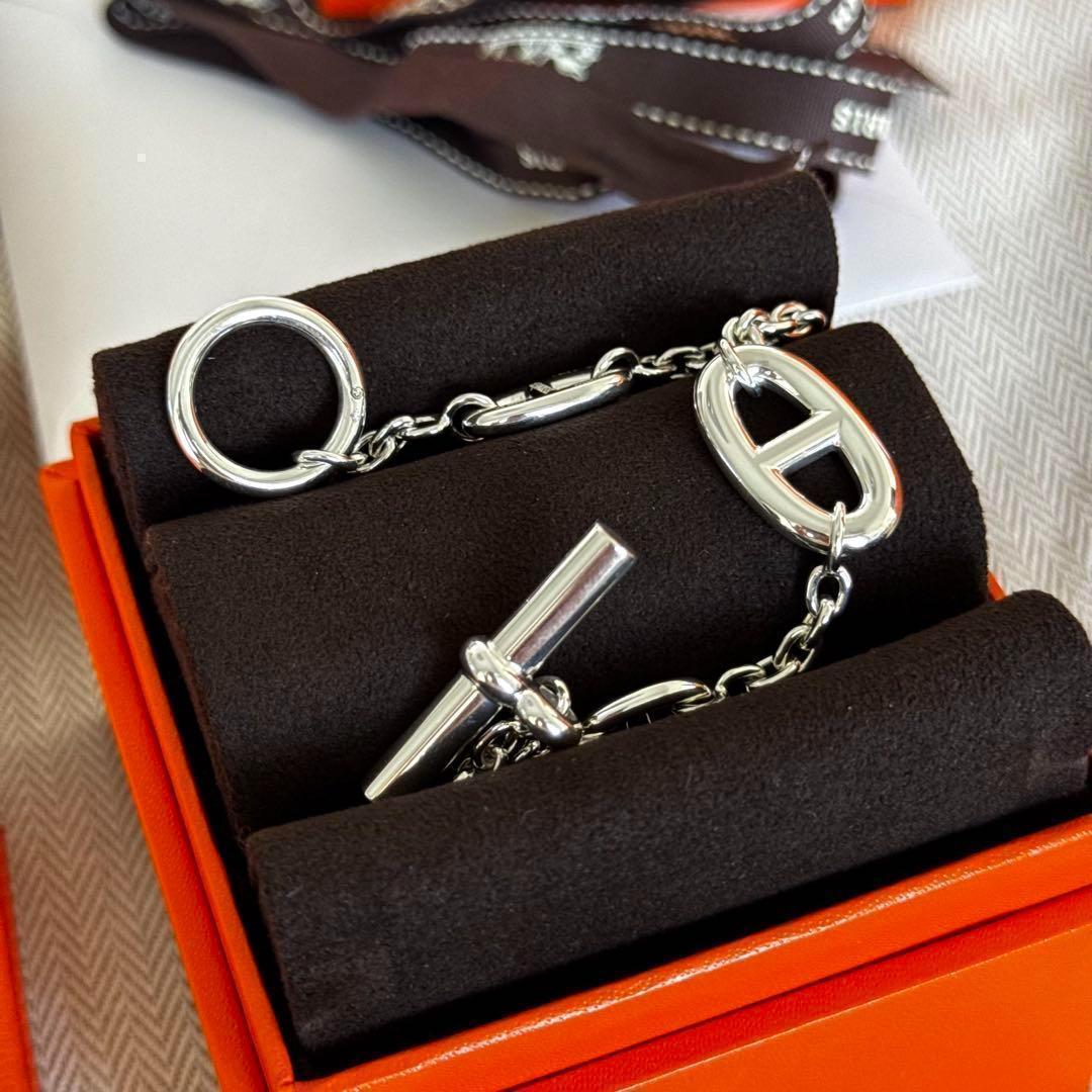 Hermes エルメス　イタリア　直営店購入　ファランドール　ST ブレスレット