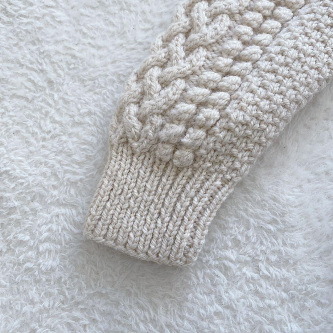 ☆INVERALLAN インバーアラン 4Aカーディガン 希少茶タグ 英国製☆