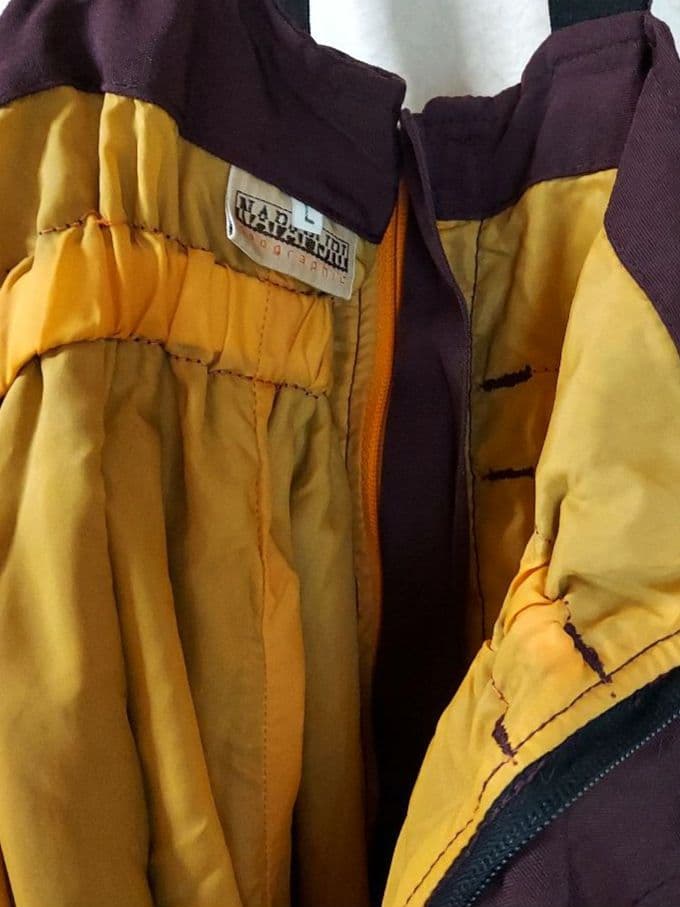 ナパピリ napapijri スキーウェア上下セット　メンズL　イタリアブランド