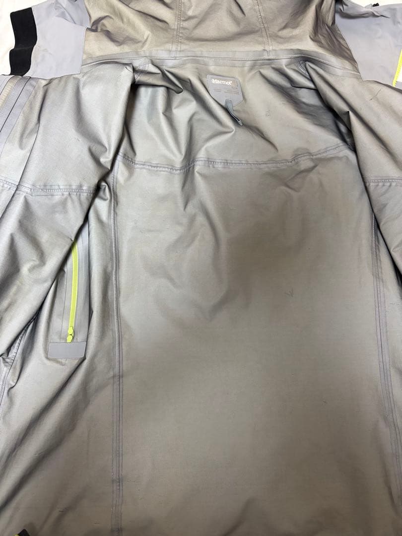 Marmot GORE-TEX マウンテンパーカー　グレー/グリーン　M