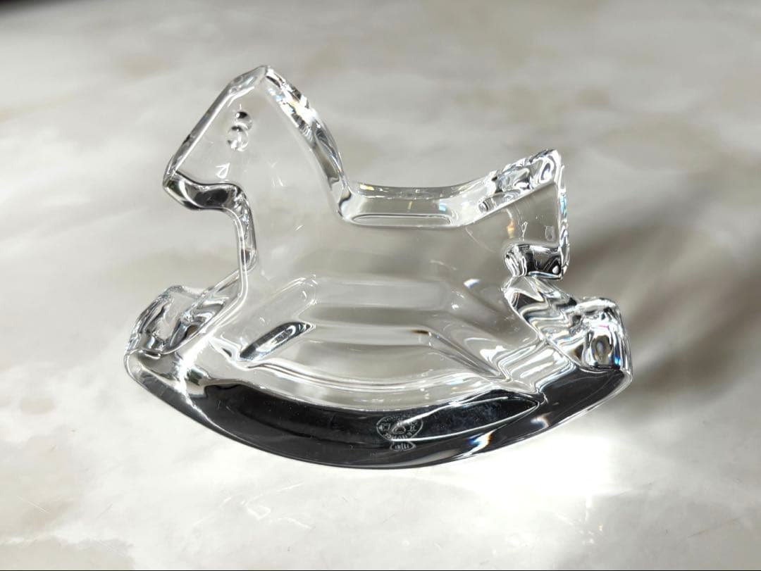 Baccarat【バカラ】　ロッキングホース　2026干支　置物　午年