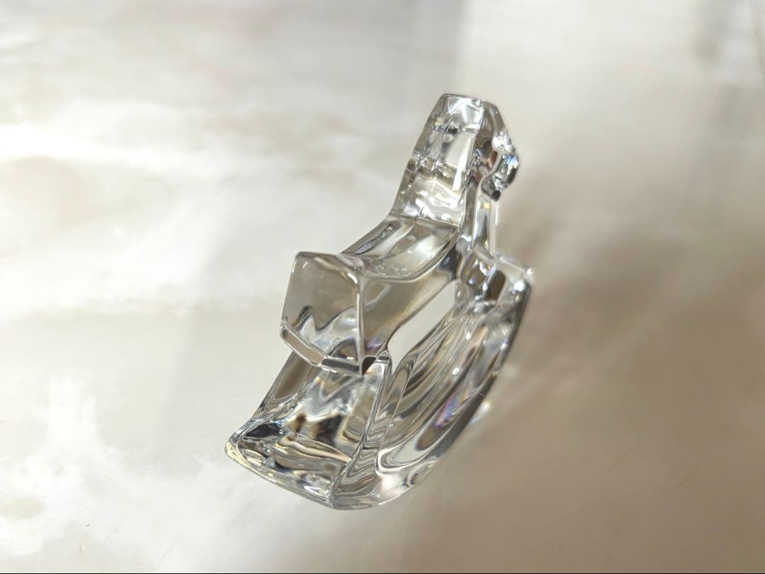 Baccarat【バカラ】　ロッキングホース　2026干支　置物　午年