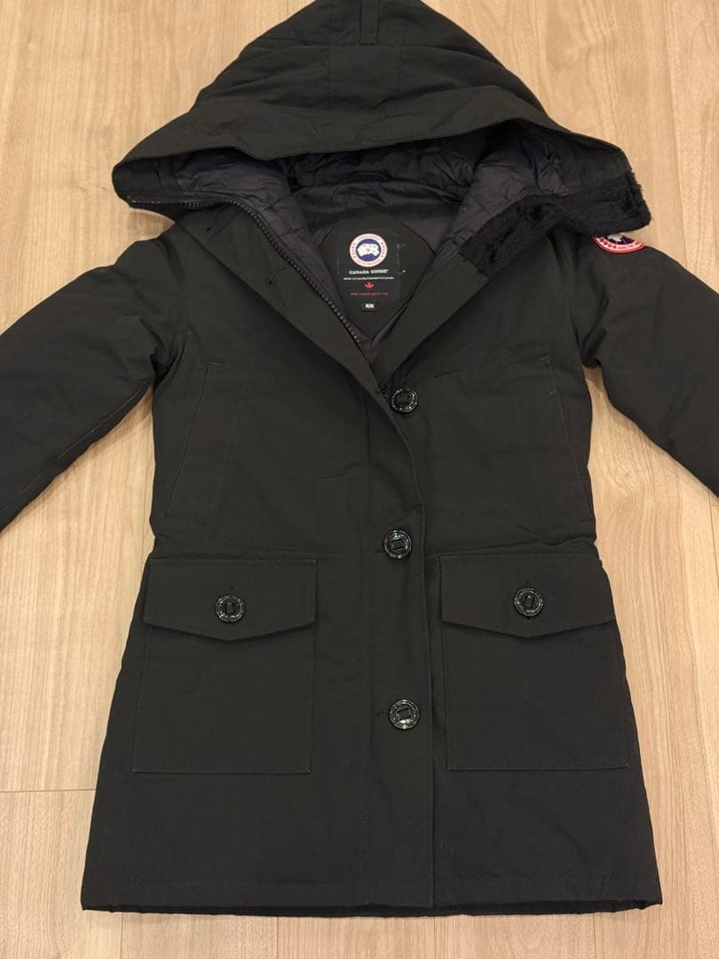 【美品】カナダグースBRONTE　PARKA 2603JL　ブラック　レディース