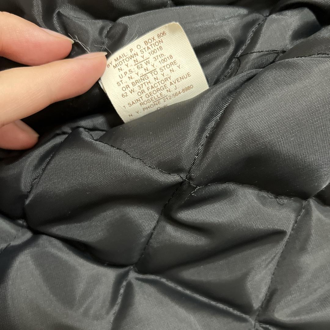 【Kr】SCHOTT レザー ライザース ジャケット ブラック 36/M